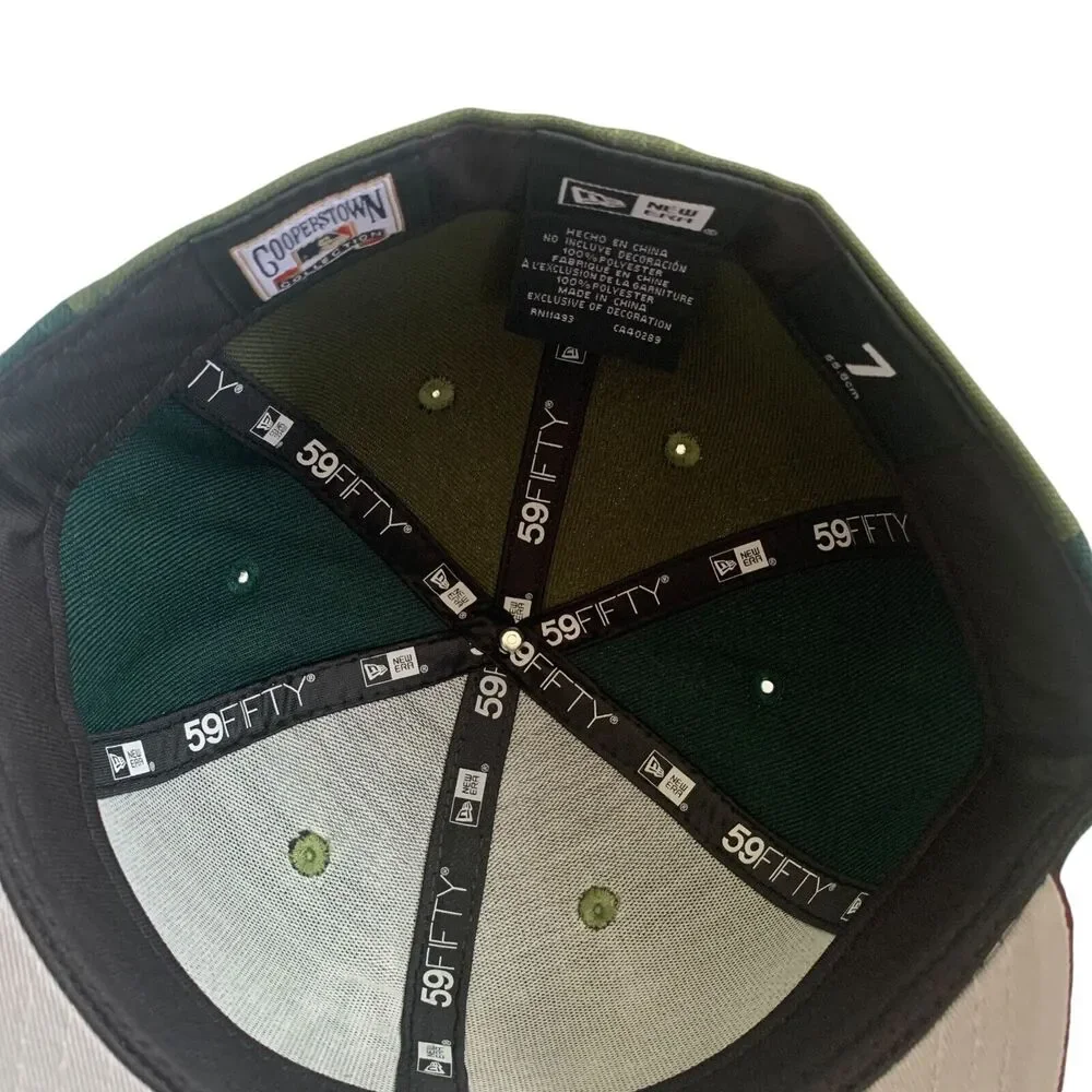 New Era 5950 Size 7 Houston Astros MLB Cooperstown Collection Astrodome Cap Hat